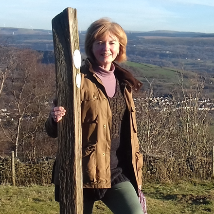 Sheila, volunteer, connect by tech