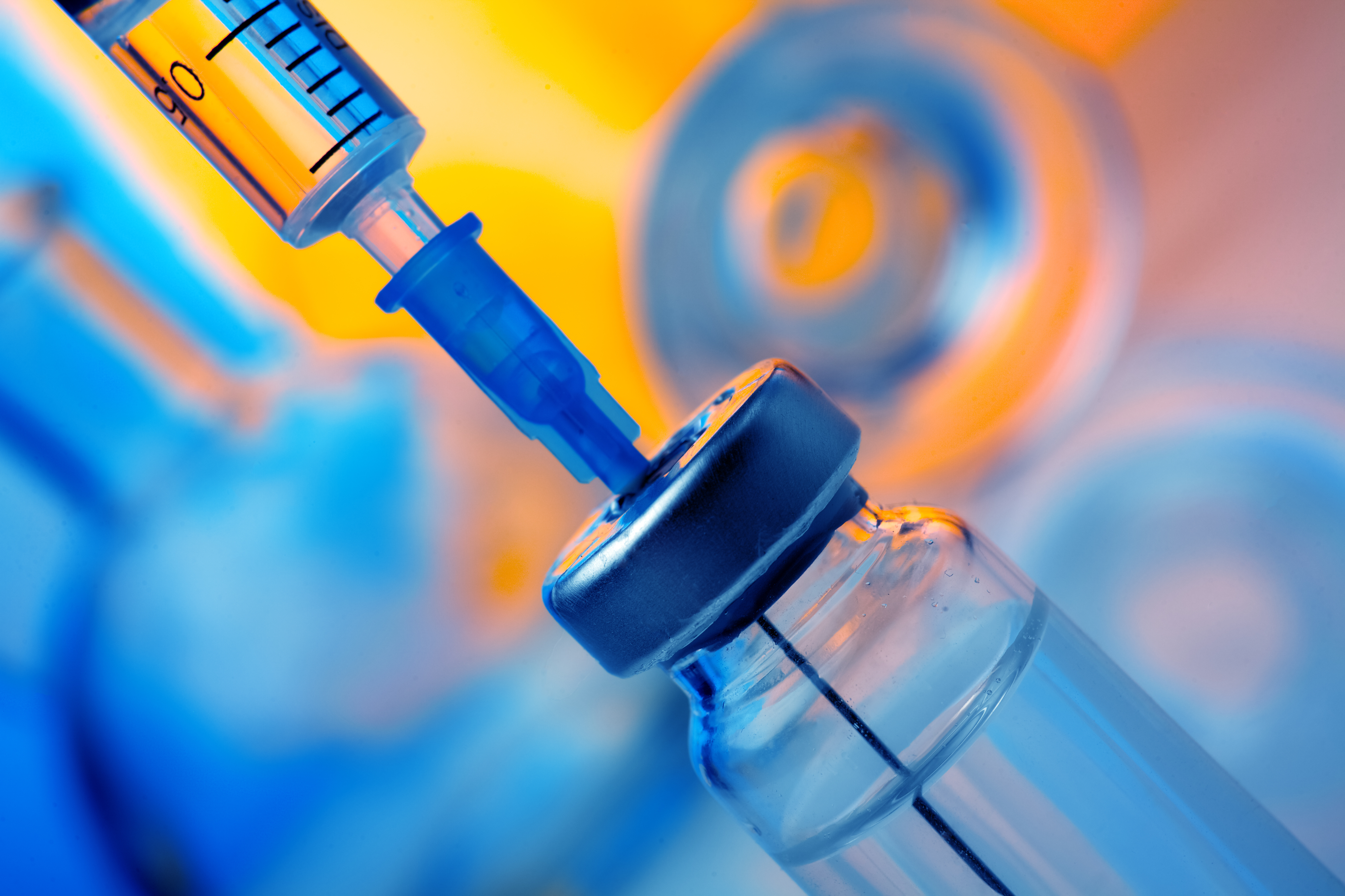 Drug Vial close up