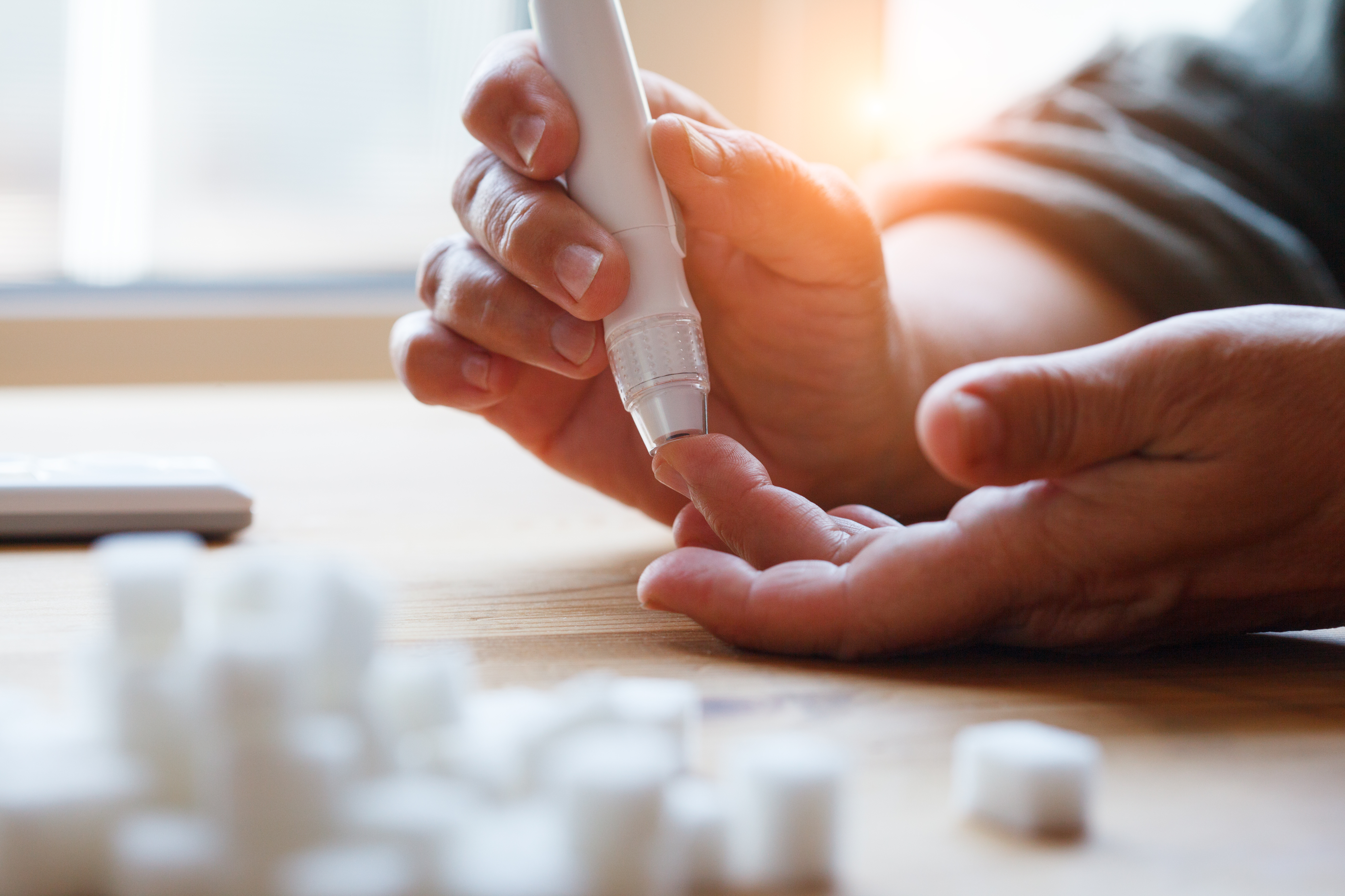 Diabetes blood test
