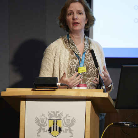 Louisa Wickham speaking