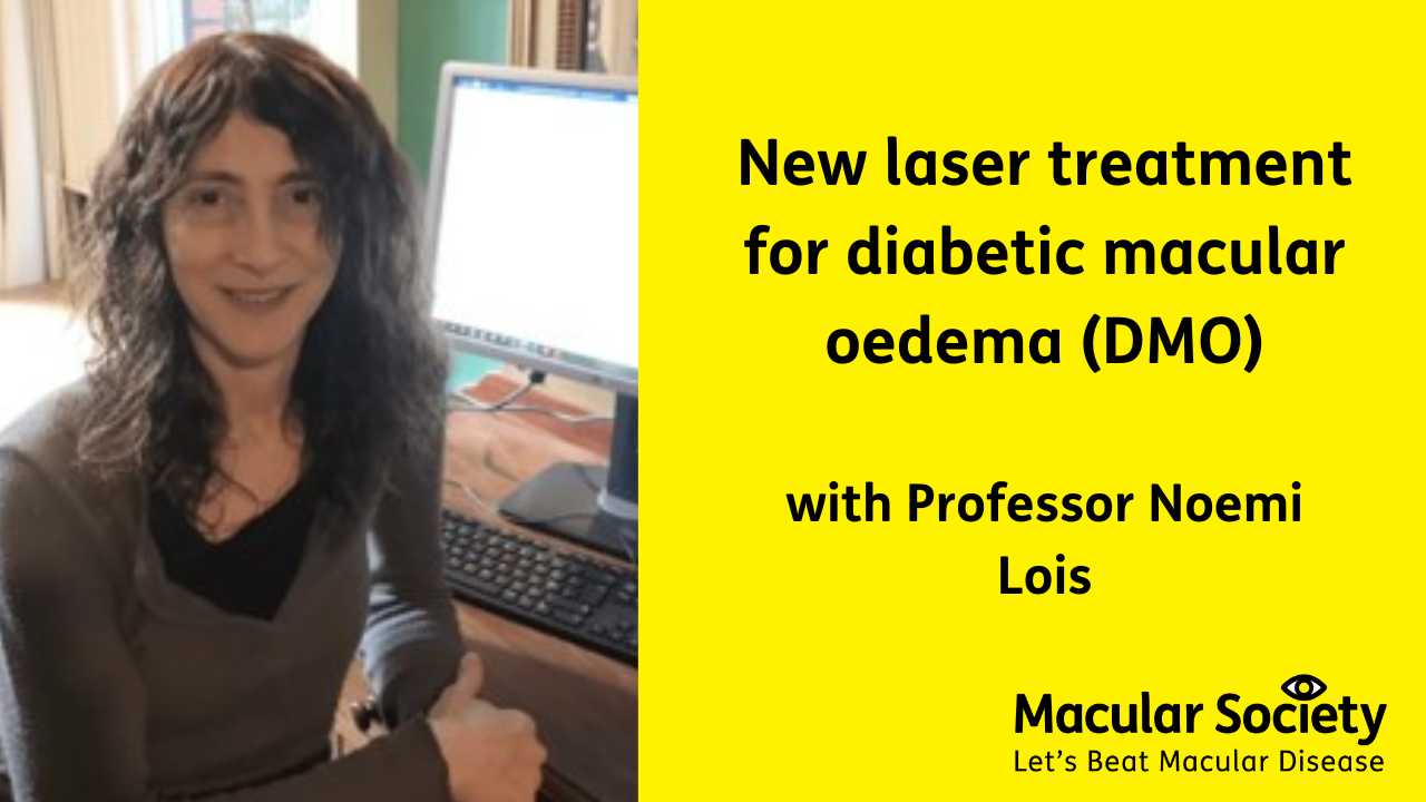 New laser treatment for diabetic macular oedema DMO webinar