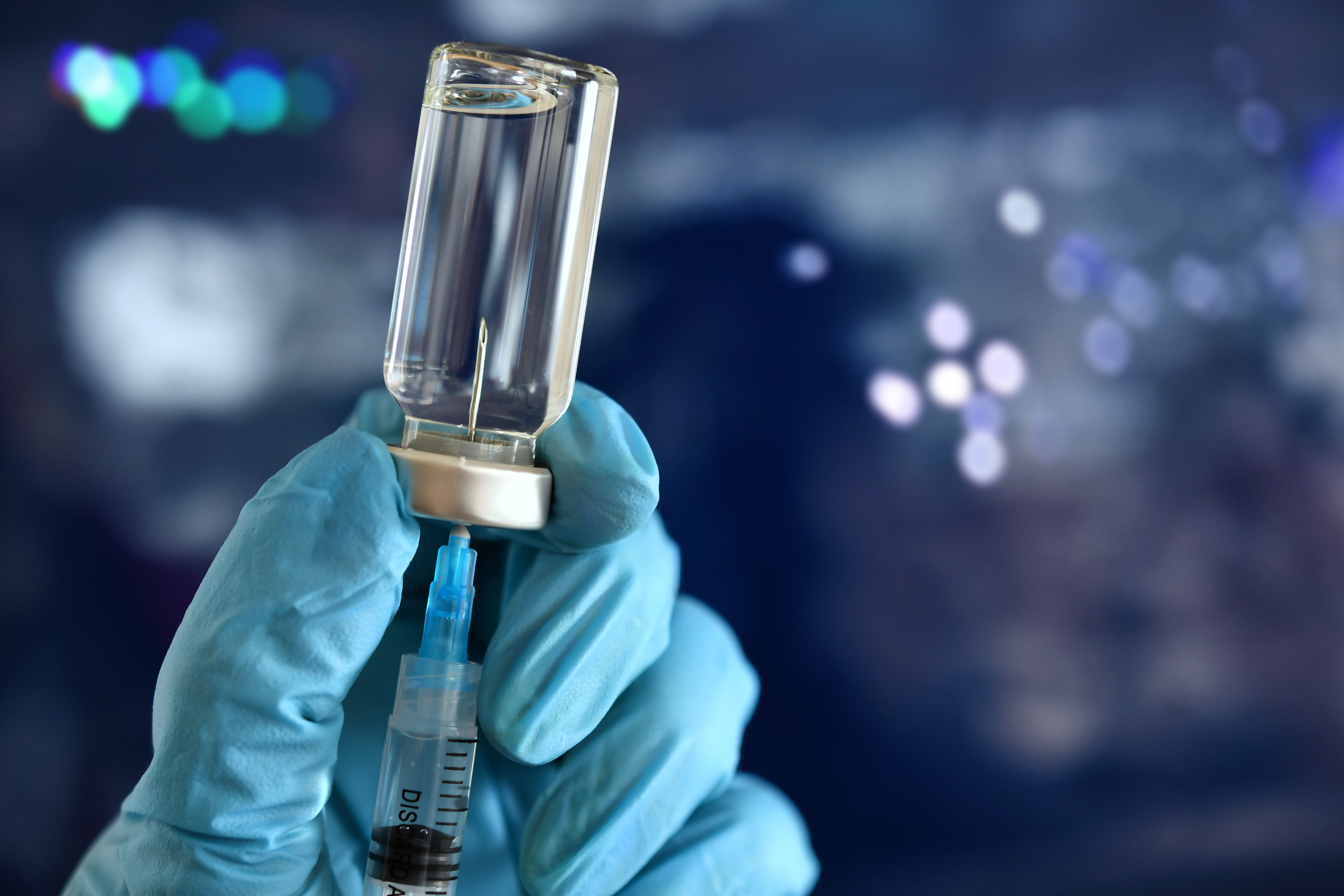 Drug Vial close up
