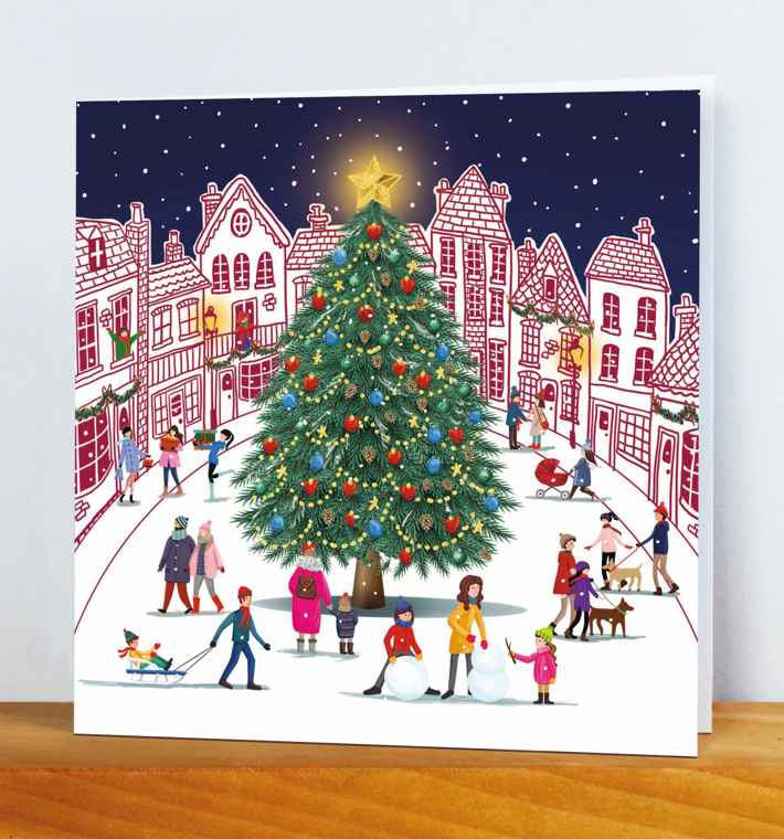 Town Tree Plain Mantel