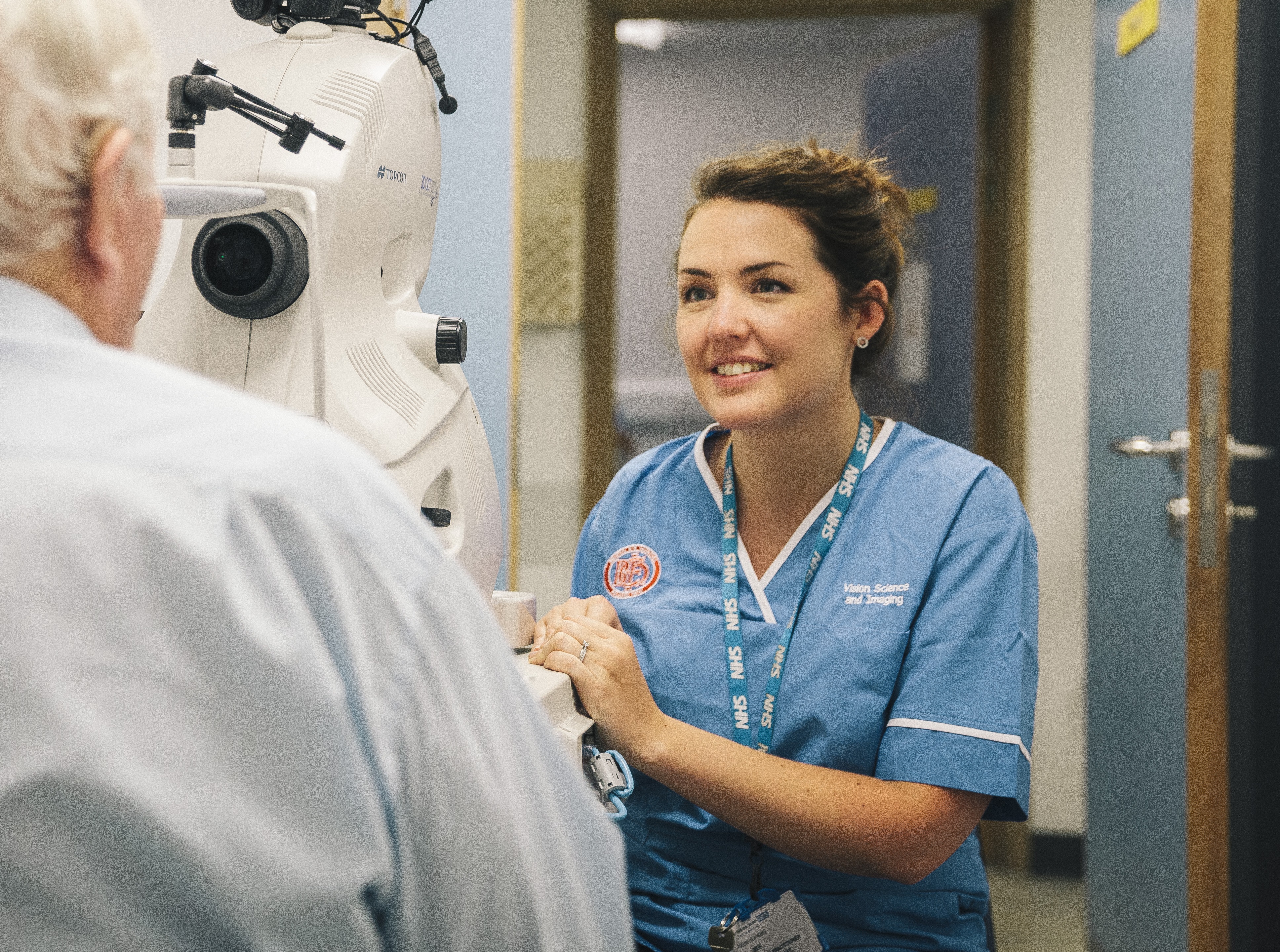 nurse in clinic