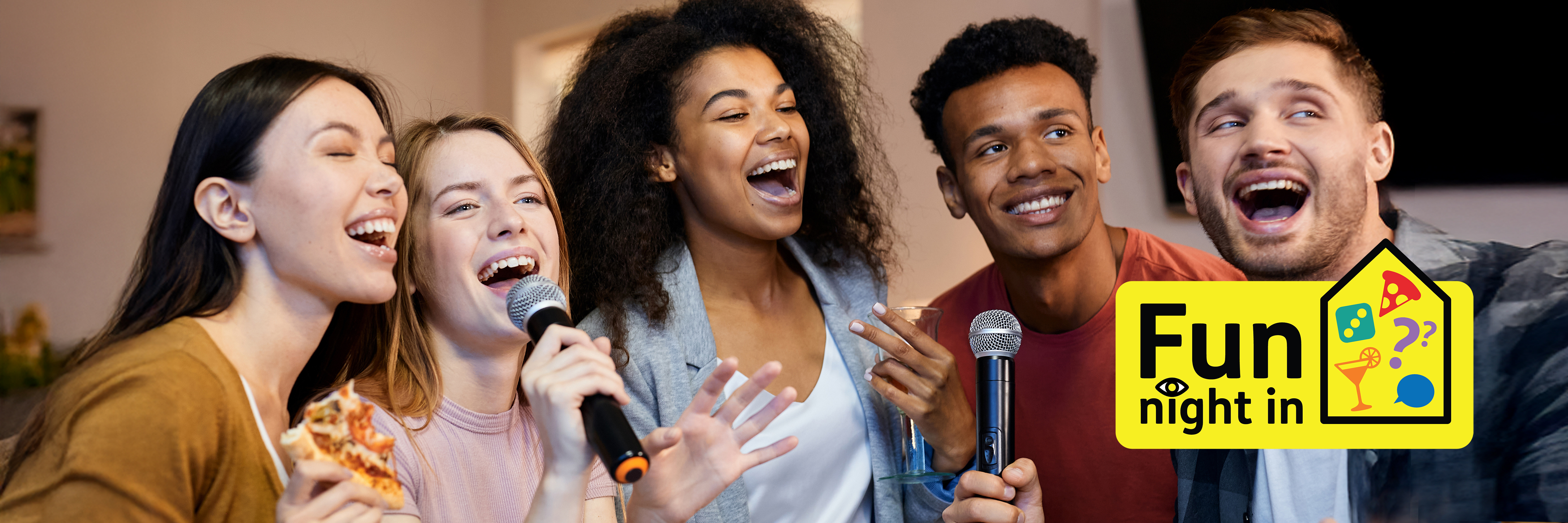 Fun Night In karaoke with friends Beating Macular Disease