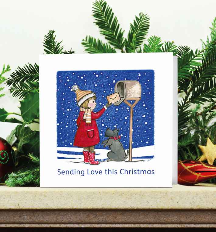 Sending Love Deco Mantle