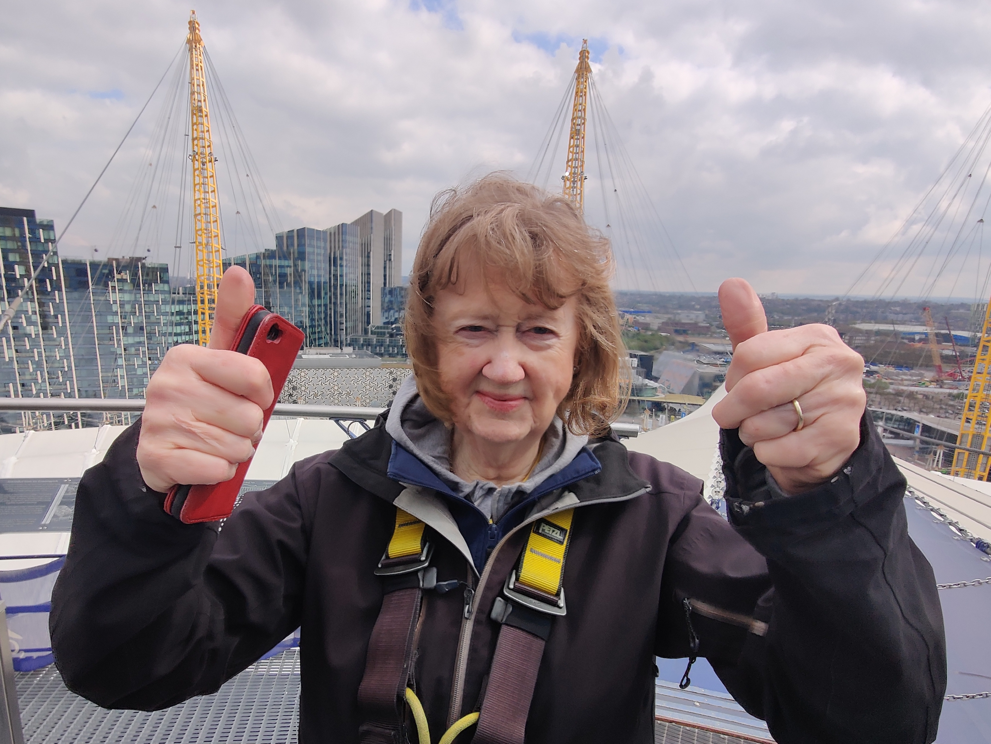 Judy O2 Climb
