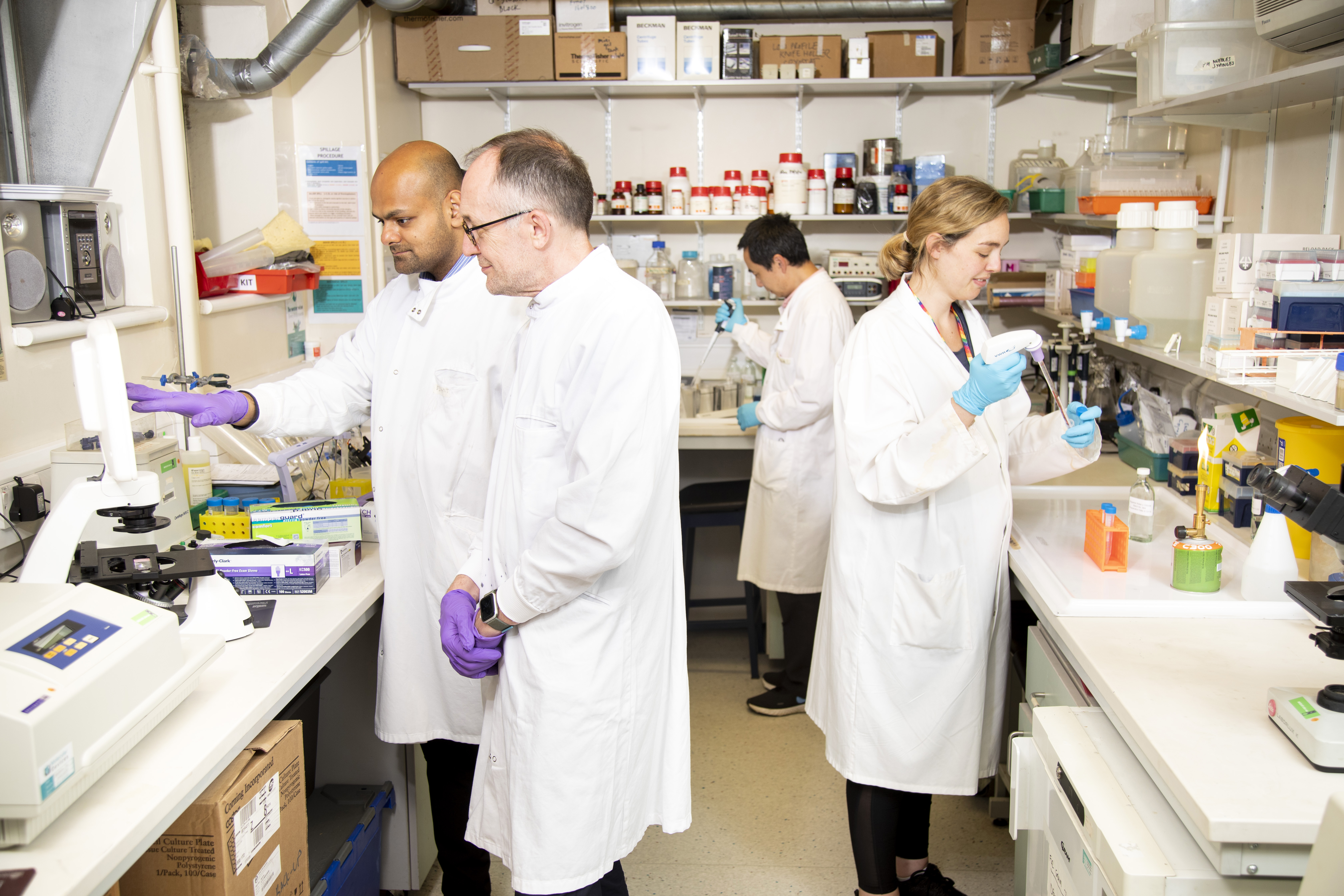 Andrew Dick's team in laboratory 