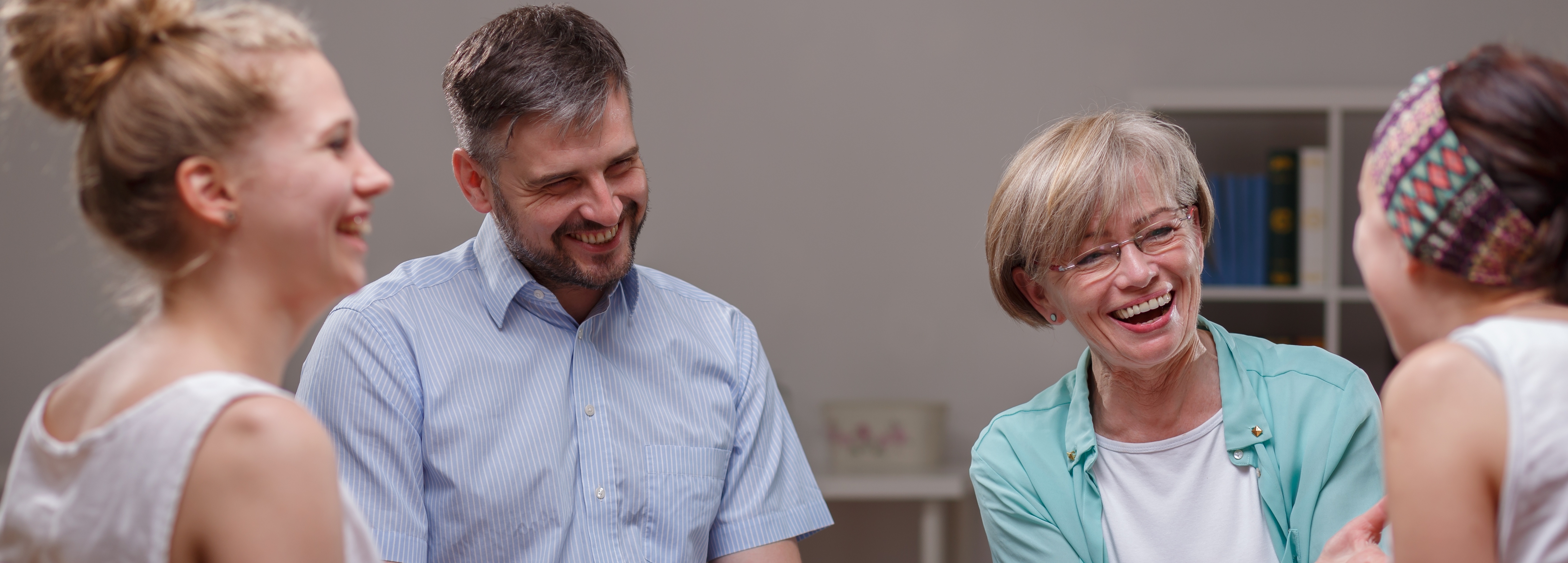 People laughing