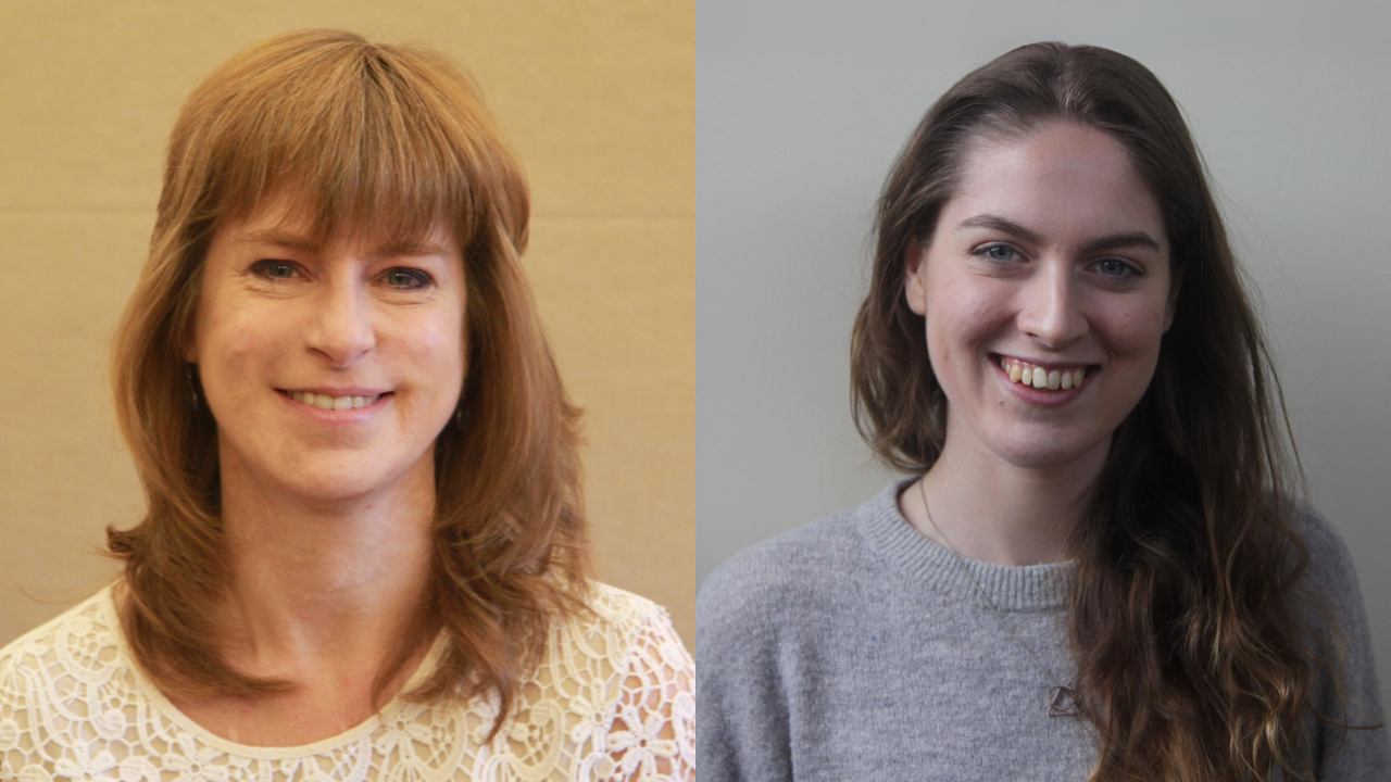 Gerry And Sarah smiling 