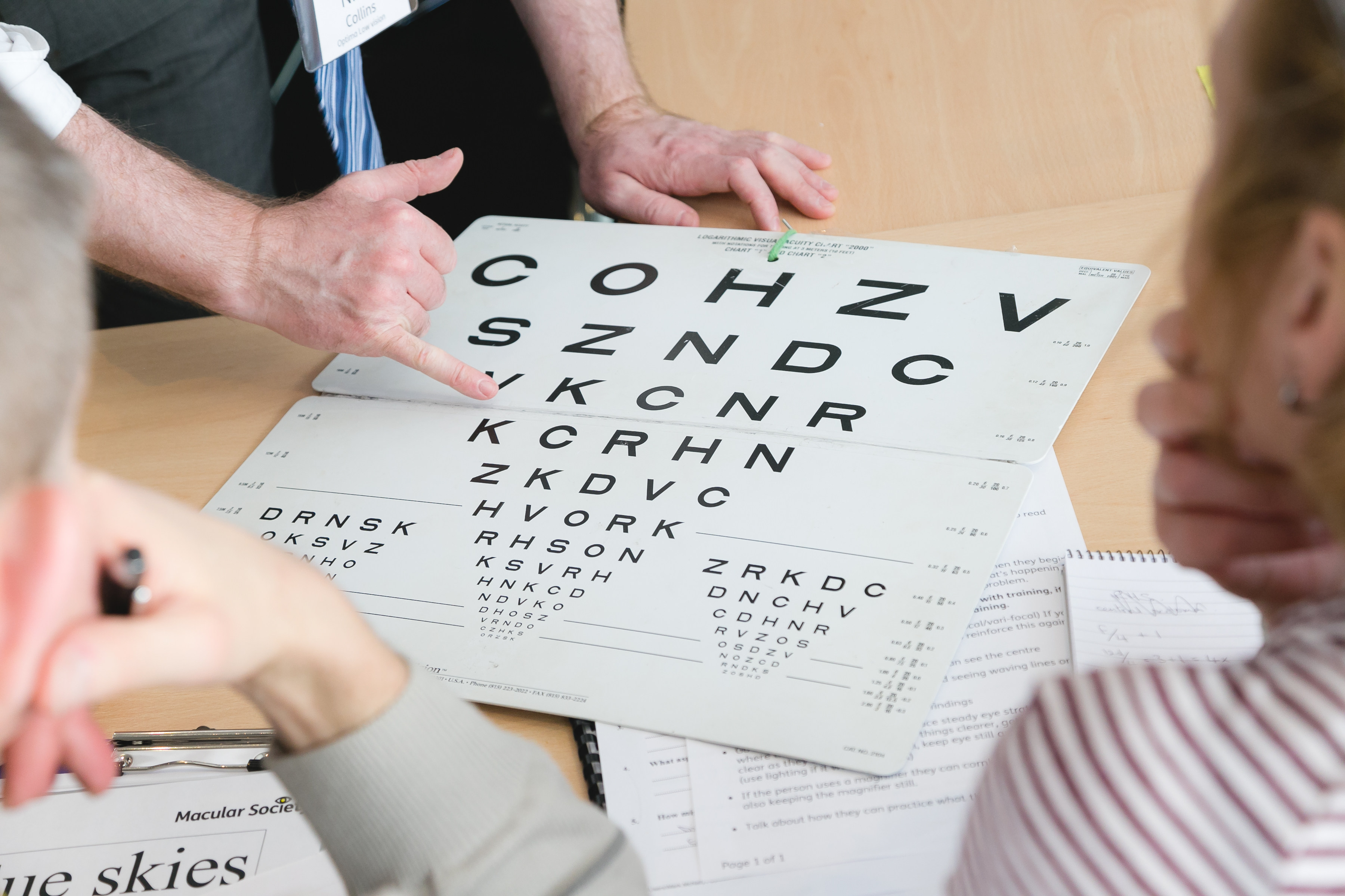 Skills for Seeing- eyechart