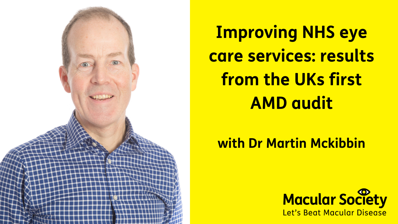 Improving NHS Eye Care Services webinar with Martin Mckibbin