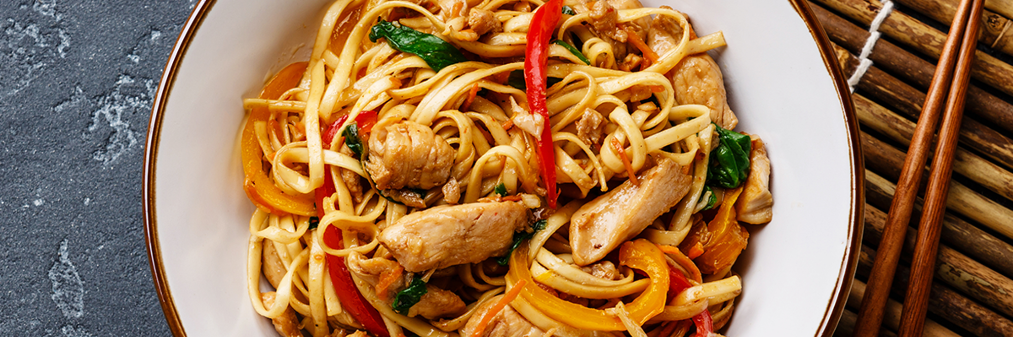 Chicken, kale and ginger stir fry primary image