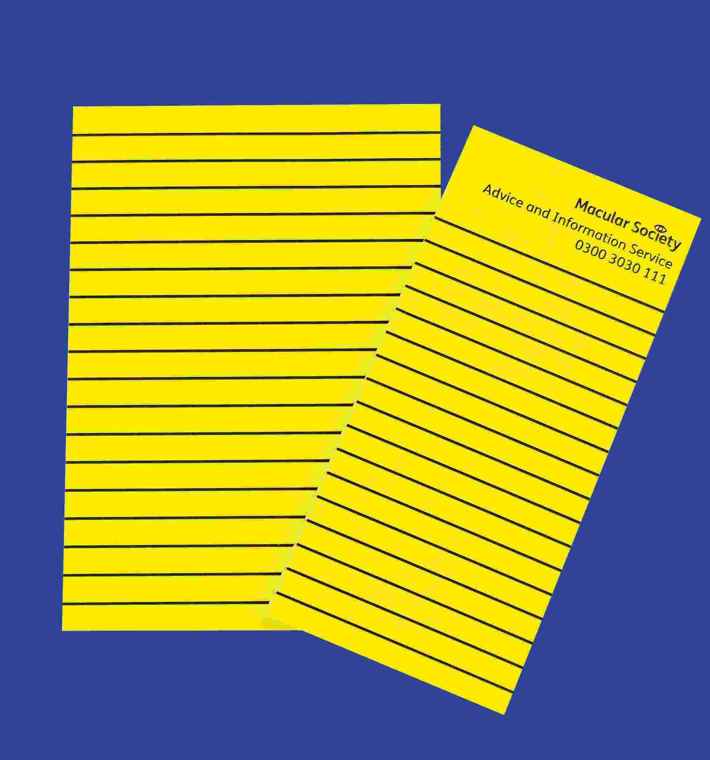 Yellow Writing Pads Dark Blue 1 (1)
