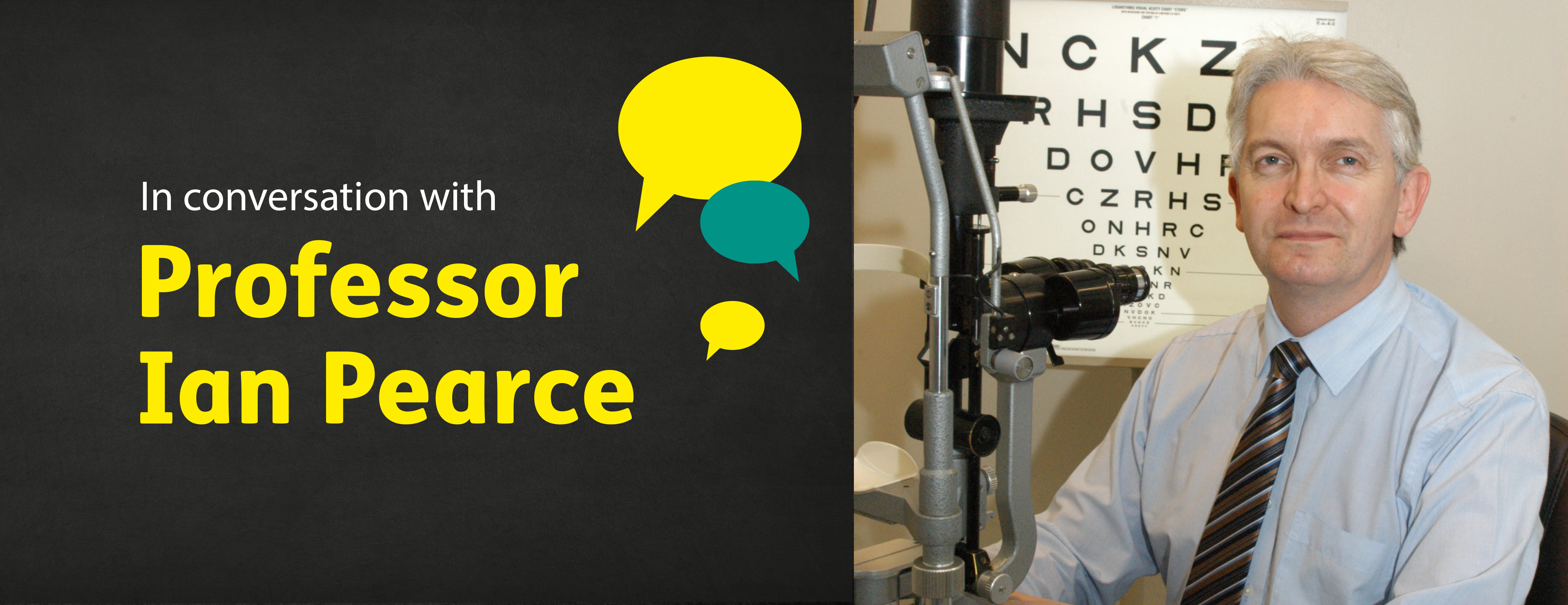 In conversation with Professor Ian Pearce primary image