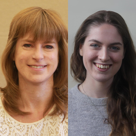 Two staff member portraits 